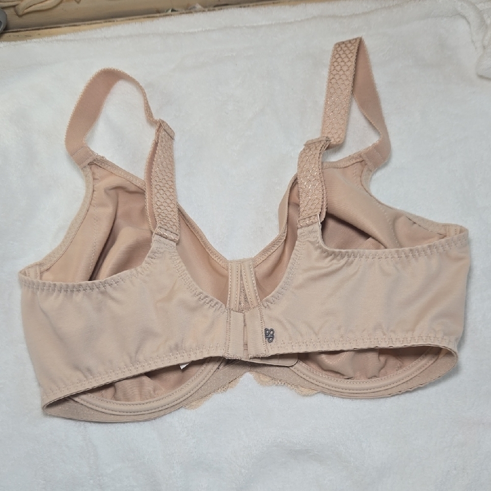 Simone Perele Lace Accent Bra in Tan - Picture 4 of 7